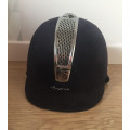Casque d’equitation noir