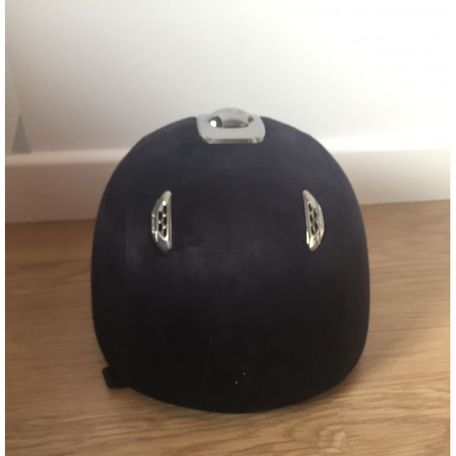 Casque d’equitation noir