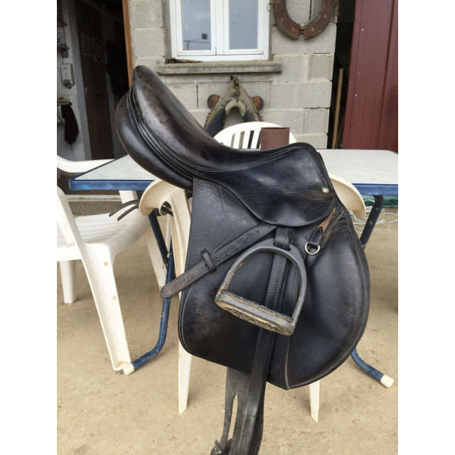 Selle Devoucoux mixte Biarritz 17"