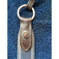 Collier de chasse HFI MASTER cheval bleu marine marron