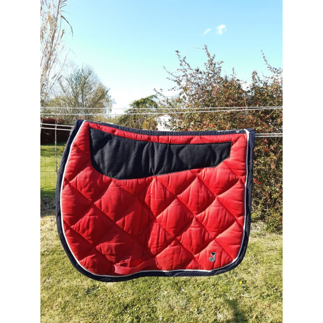 Tapis fouganza rouge/marine
