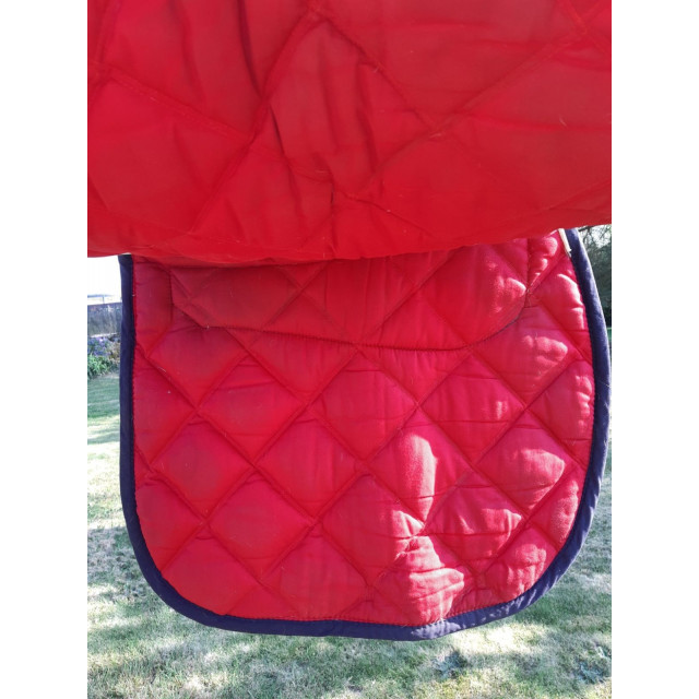 Tapis fouganza rouge/marine