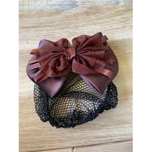 Barrette chignon résille de concours