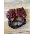 Barrette chignon résille de concours