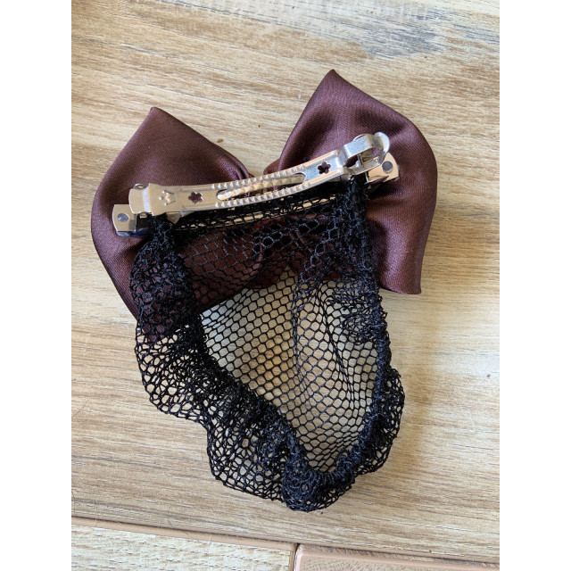 Barrette chignon résille de concours
