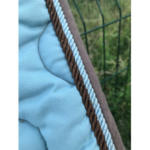 tapis performance bleu et marron