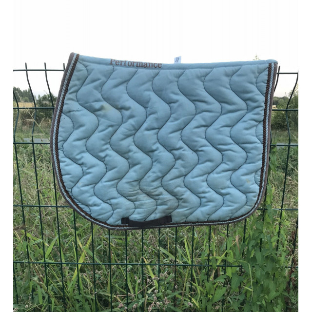 tapis performance bleu et marron