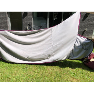 Couverture polaire avec couvre cou