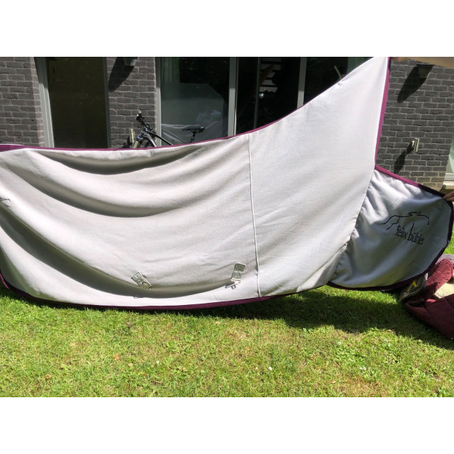 Couverture polaire avec couvre cou