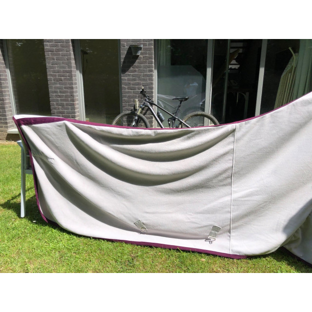 Couverture polaire avec couvre cou