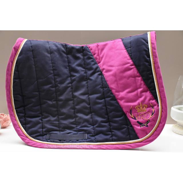 Tapis Bleu Marine et Rose Taille Cheval