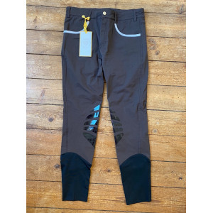 Pantalon marron Tanha avec silicone