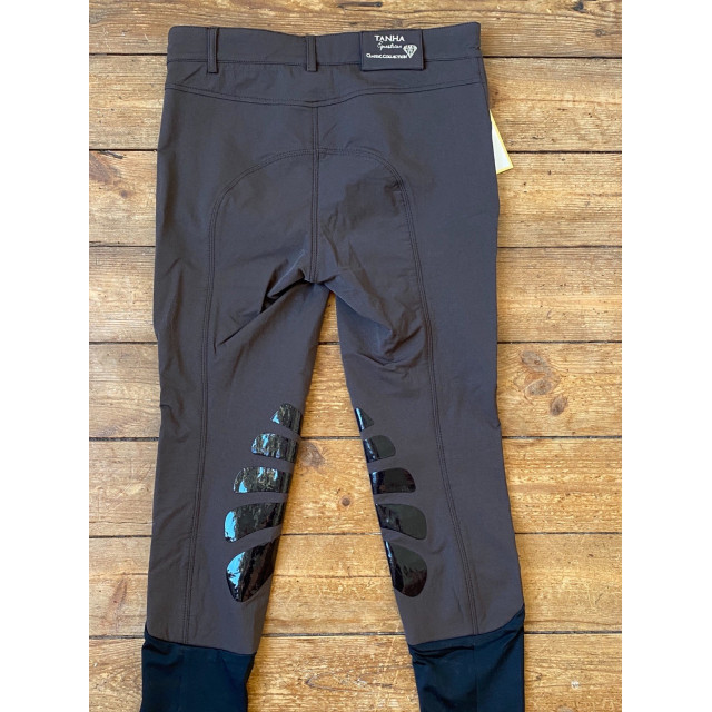Pantalon marron Tanha avec silicone