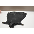Chaps en Cuir Noire et Strass taille XS