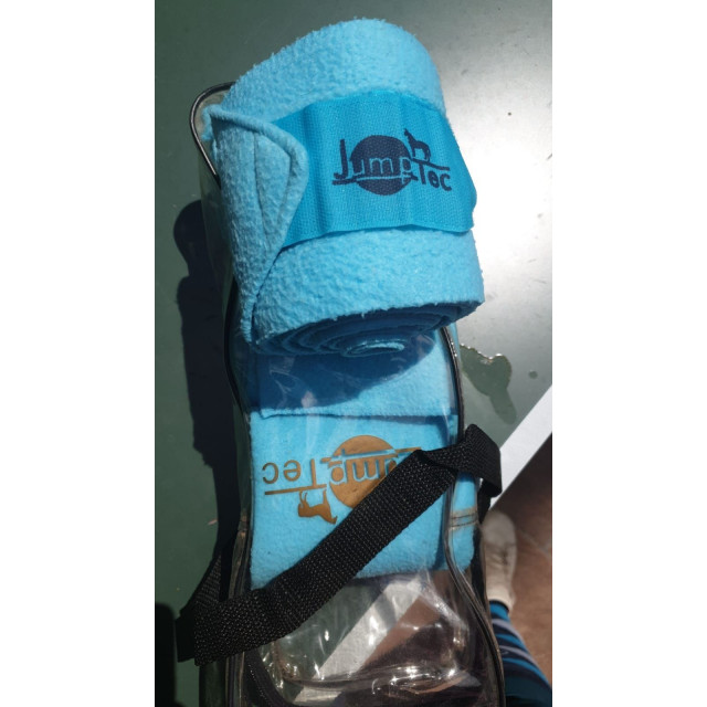 Bande de polo equitheme bleu ciel cheval