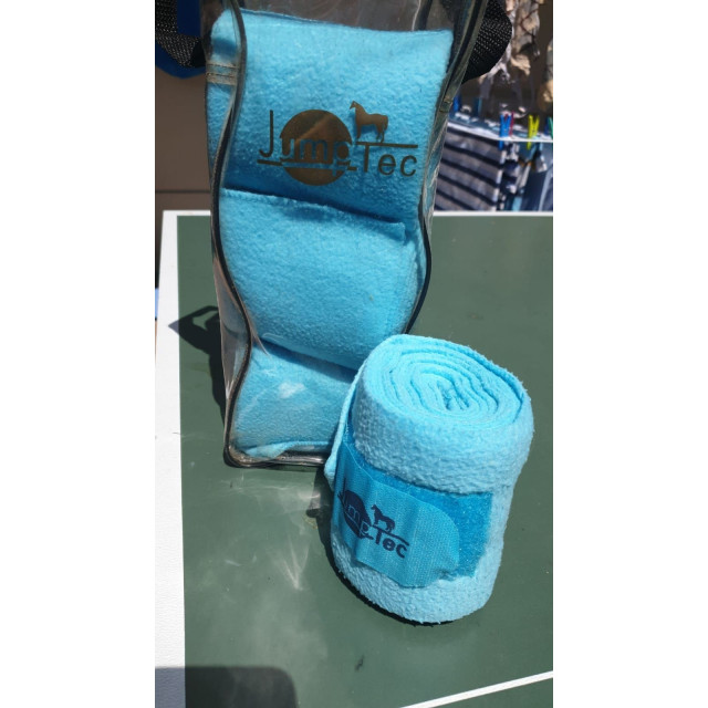 Bande de polo equitheme bleu ciel cheval