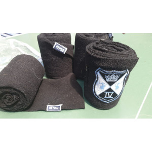 Bande de polo hv polo marron ciel cheval