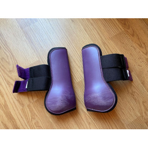 guêtres Norton violette