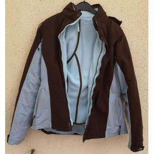 Manteau doublé polaire