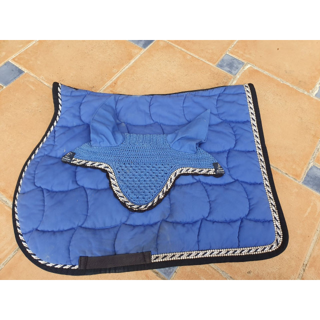 Ensemble Anna Scarpati bleu roi