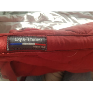 Tapis equithème Bordeaux taille cheval