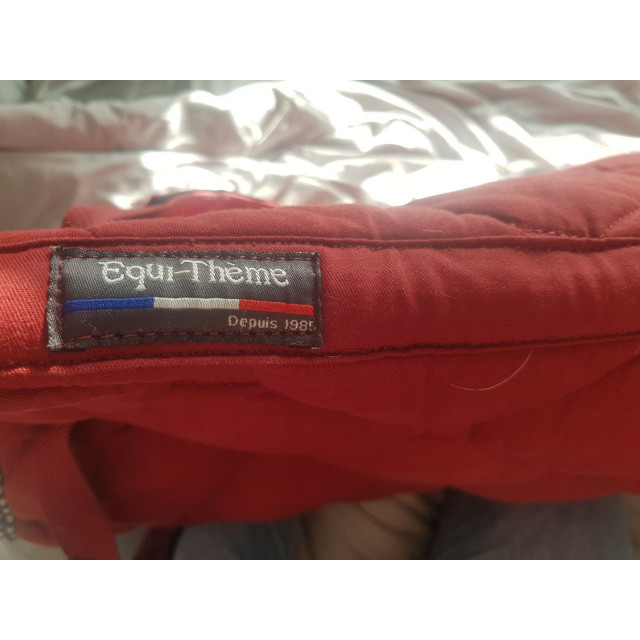 Tapis equithème Bordeaux taille cheval