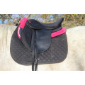 Tapis de selle Noir Fouganza