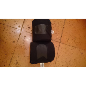 Paire de bandes de polo noires. Neuves