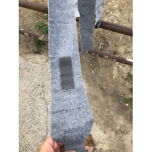 Bande de polo grise taille poney