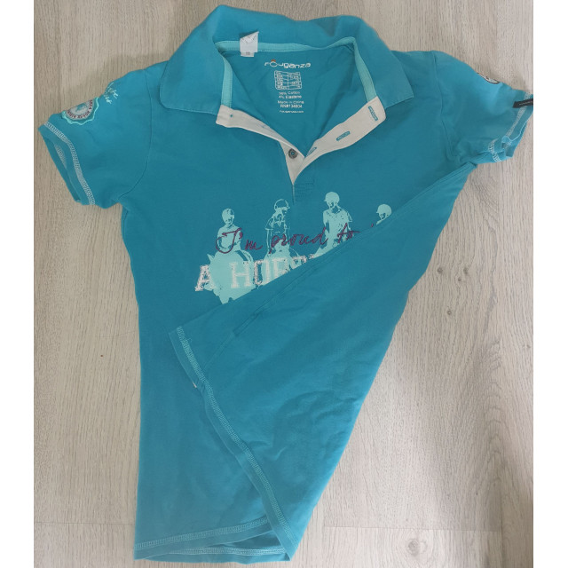 Polo bleu