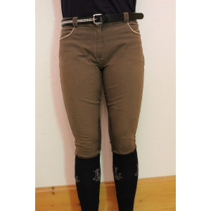 Pantalon equitheme verona marron