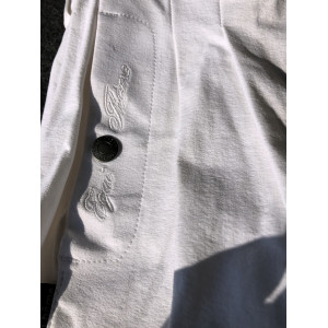 Pantalon blanc Equitheme neuf taille 36