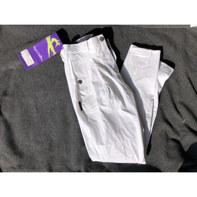 Pantalon blanc Equitheme neuf taille 36