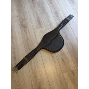 Sangle cuir noisette