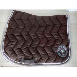 Tapis Chocolat/Beige/Blanc - Coupe Mixte