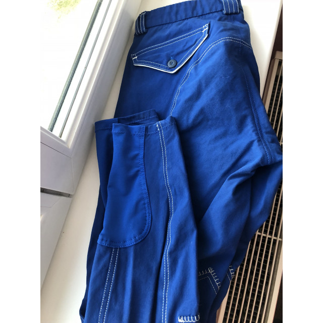 Pantalon komuteckir bleu roi taille 40