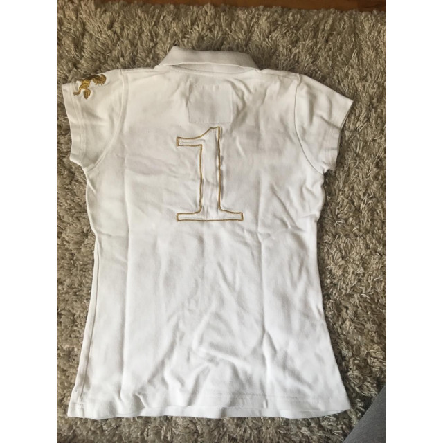 Polo blanc Mountain Horse