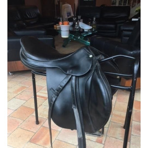 SELLE MIXTE FORESTIER NOIR 16.5/17