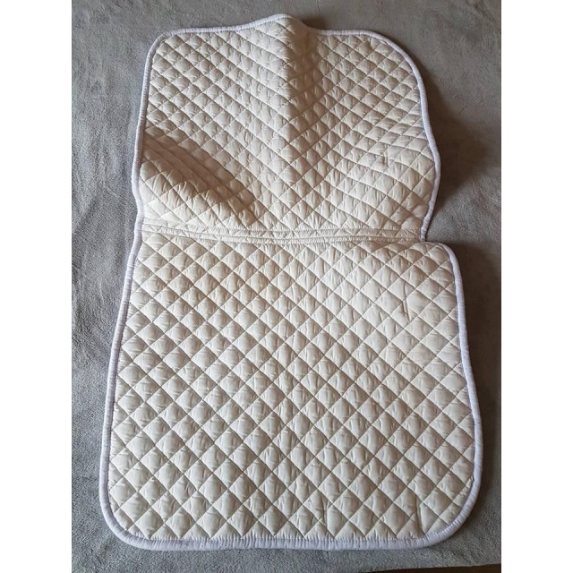 Tapis blanc dressage