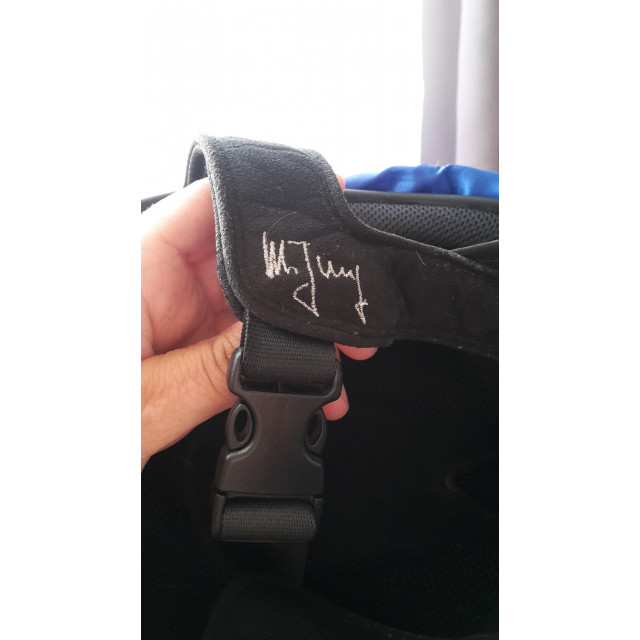 Casque cross + toque