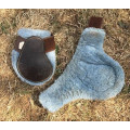 Guêtres + protèges-boulet Norton mouton marron et bleu poney
