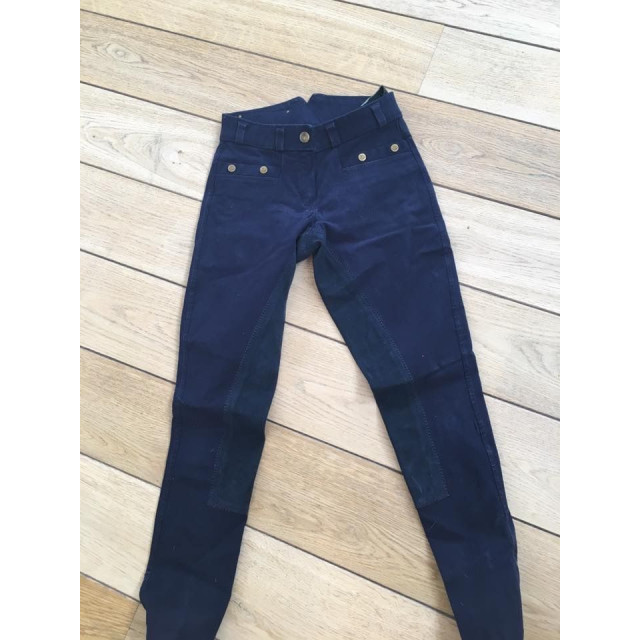 PANTALON BLEU MARINE