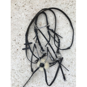 Filet Clincher Argent Muserolle croisée