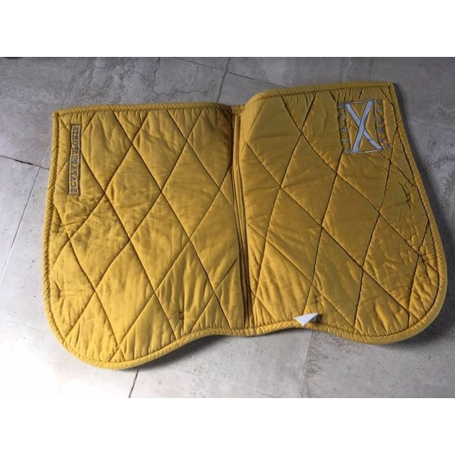 Tapis de selle scapa sport - Jaune - taille cheval