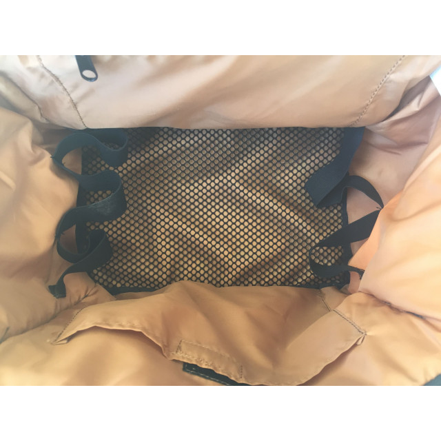 Sac de pansage vanity gris/camel