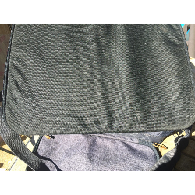 Sac de pansage vanity gris/camel