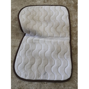 Tapis paddock choco avec strass