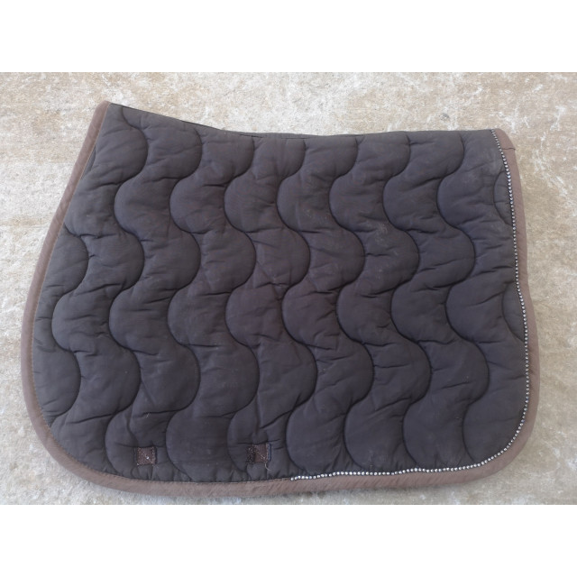 Tapis paddock choco avec strass