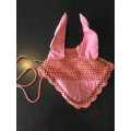 Bonnet rose poney