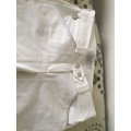 Pantalon blanc strass jump’in